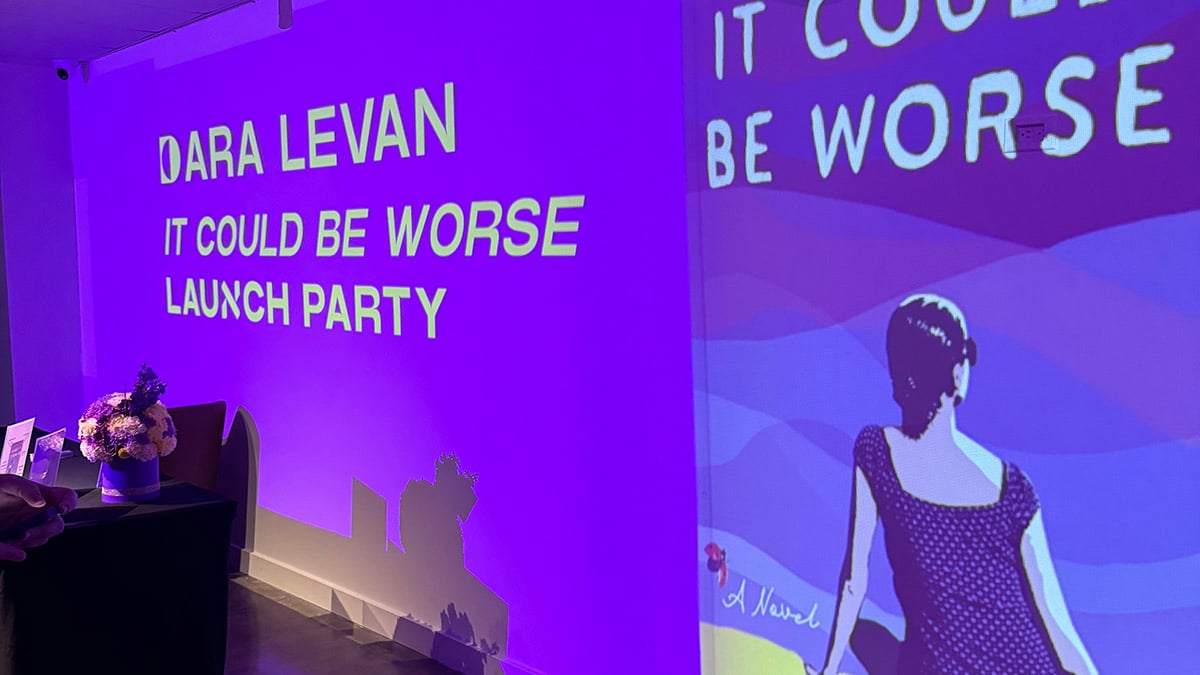 It Could Be Worse launch party photo
