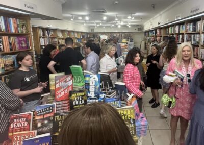 Dara Levan at the Palm Beach Bookstore
