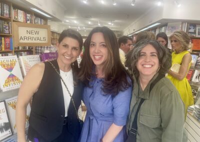 Dara Levan at the Palm Beach Bookstore